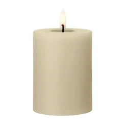 Ester & erik blokkaars LED, 14 Pale ginger, 10 cm< Led-Kaarsen