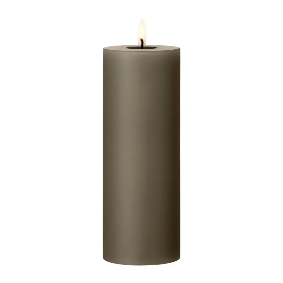 Ester & erik blokkaars LED, 77 Caviar, 20 cm< Led-Kaarsen