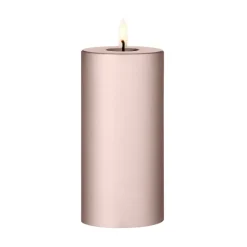 Ester & erik blokkaars LED, 94 Champagne Metallic, 15 cm< Led-Kaarsen