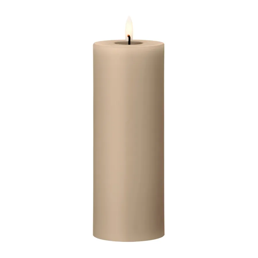 Ester & erik blokkaars LED, 18 Nougat Note, 20 cm< Led-Kaarsen