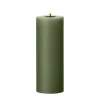 Ester & erik blokkaars LED, 70 Green Soil, 20 cm< Led-Kaarsen