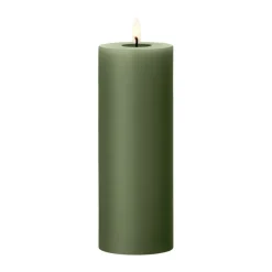 Ester & erik blokkaars LED, 70 Green Soil, 20 cm< Led-Kaarsen