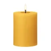 Ester & erik blokkaars LED, 85 Mango, 10 cm< Led-Kaarsen