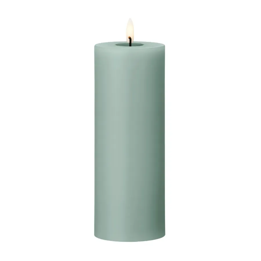 Ester & erik blokkaars LED, 67 Jade stone, 20 cm< Led-Kaarsen