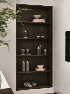 Ester & erik blokkaars LED, 70 Green Soil, 10 cm< Led-Kaarsen