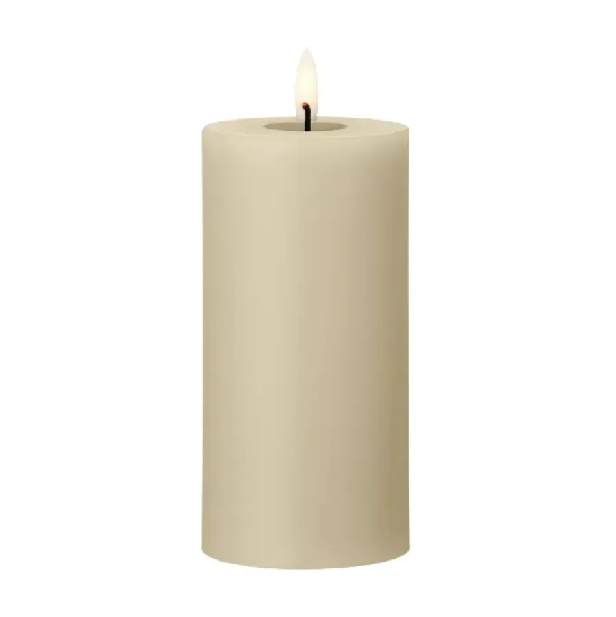 Ester & erik blokkaars LED, 14 Pale ginger, 15 cm< Led-Kaarsen