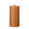 Ester & erik blokkaars LED, 23 Raw Toffee, 15 cm< Led-Kaarsen