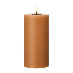 Ester & erik blokkaars LED, 23 Raw Toffee, 15 cm< Led-Kaarsen