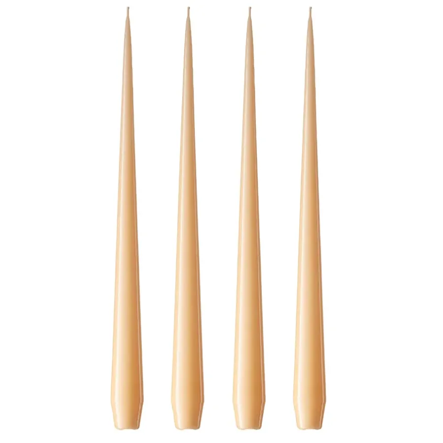 Ester & erik kaars 4-pack gelakt, Melon sorbet 19-0, 42 cm< Kaarsen