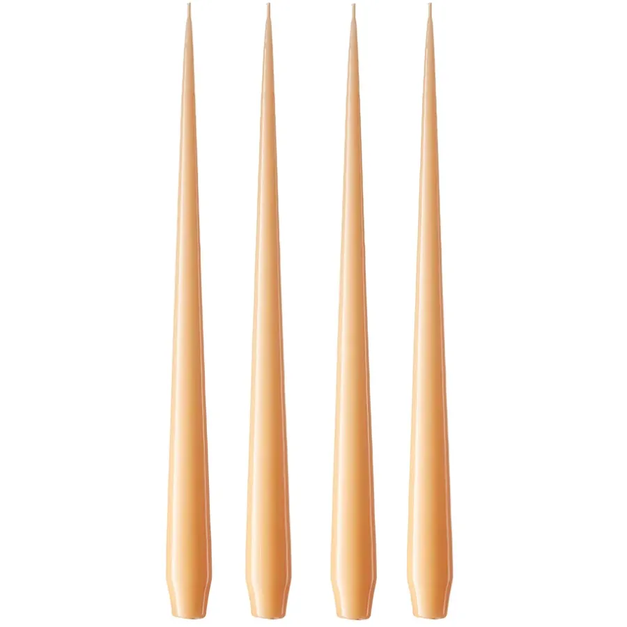 Ester & erik kaars 4-pack gelakt, dark Melon sorbet 19/2-0, 32 cm< Kaarsen