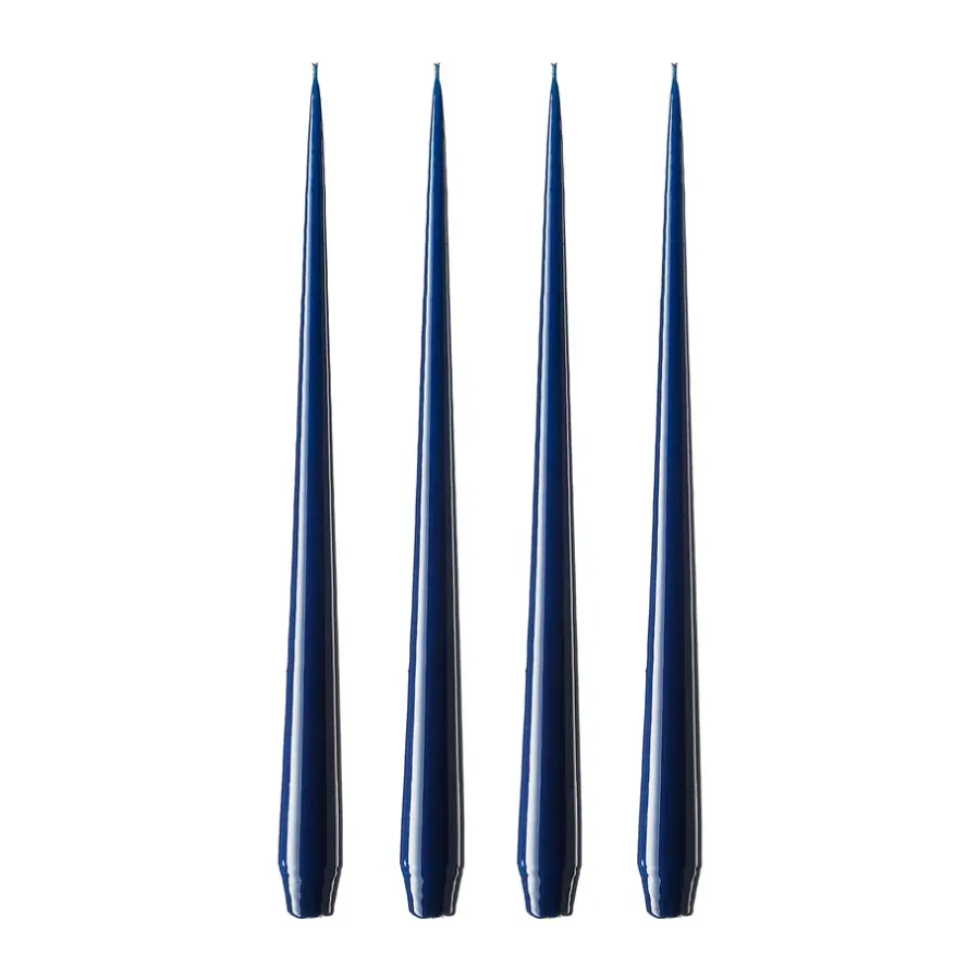 Ester & erik kaars 4-pack gelakt, royal navy, 32 cm< Kaarsen