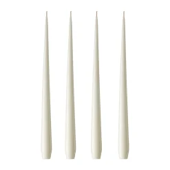 Ester & erik kaars 4-pack gelakt, ivory, 32 cm< Kaarsen