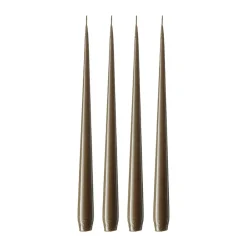 Ester & erik kaars 4-pack gelakt, Caviar 77, 32 cm< Kaarsen