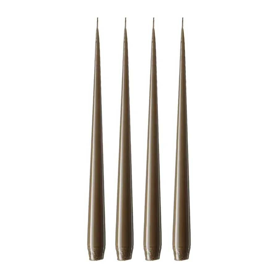 Ester & erik kaars 4-pack gelakt, Caviar 77, 32 cm< Kaarsen