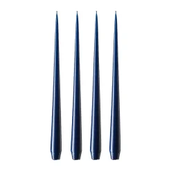 Ester & erik kaars 4-pack gelakt, royal navy, 42 cm< Kaarsen