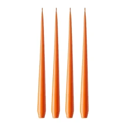 Ester & erik kaars 4-pack gelakt, Mild orange 16, 42 cm< Kaarsen
