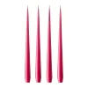 Ester & erik kaars 4-pack gelakt, Deep pink 41/2, 42 cm< Kaarsen