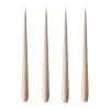 Ester & erik kaars 4-pack gelakt, ice latte, 32 cm< Kaarsen