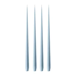 Ester & erik kaars 4-pack gelakt, Dusty blue 83, 42 cm< Kaarsen