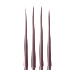 Ester & erik kaars 4-pack gelakt, Winter rose 84, 32 cm< Kaarsen