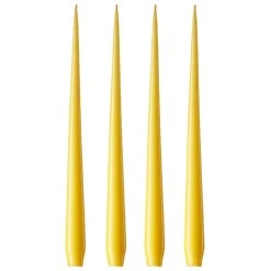 Ester & erik kaars 4-pack gelakt, Lemon drop 15-0, 42 cm< Kaarsen