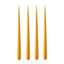 Ester & erik kaars 4-pack gelakt, honey balm, 42 cm< Kaarsen