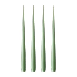 Ester & erik kaars 4-pack gelakt, eucalyptus, 42 cm< Kaarsen
