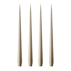 Ester & erik kaars 4-pack gelakt, nougat note, 32 cm< Kaarsen