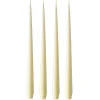 Ester & erik kaars 4-pack gelakt, Buttermilk 17-0, 32 cm< Kaarsen