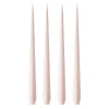 Ester & erik kaars 4-pack gelakt, Rosewater 51-0, 32 cm< Kaarsen