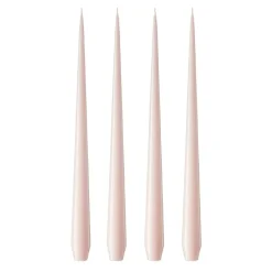 Ester & erik kaars 4-pack gelakt, Rosewater 51-0, 32 cm< Kaarsen