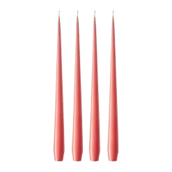 Ester & erik kaars 4-pack gelakt, Coral reef 26, 32 cm< Kaarsen