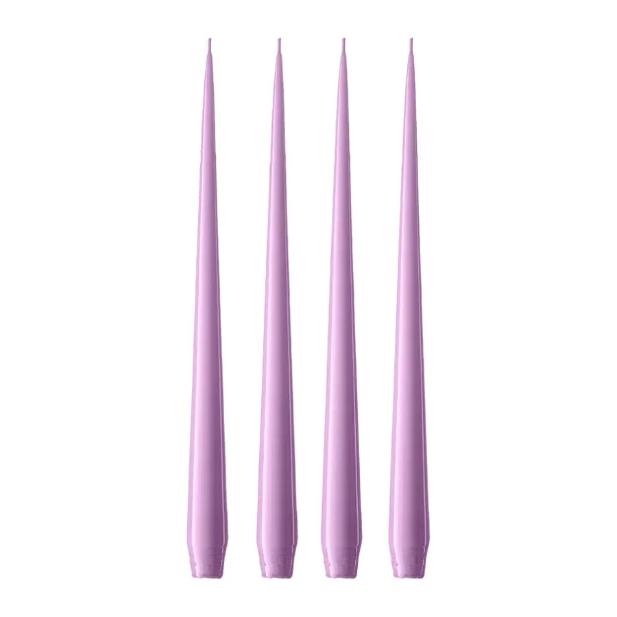 Ester & erik kaars 4-pack gelakt, Crocus delight 07, 32 cm< Kaarsen
