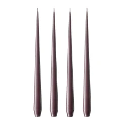 Ester & erik kaars 4-pack gelakt, muted mauve, 42 cm< Kaarsen