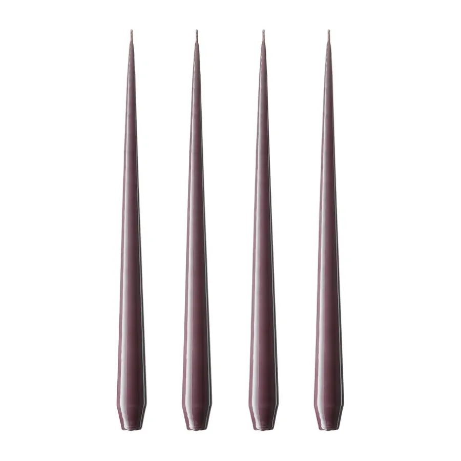 Ester & erik kaars 4-pack gelakt, muted mauve, 32 cm< Kaarsen
