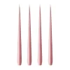 Ester & erik kaars 4-pack gelakt, old rose, 32 cm< Kaarsen