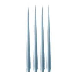 Ester & erik kaars 4-pack gelakt, Dusty blue 83, 32 cm< Kaarsen