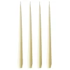 Ester & erik kaars 4-pack gelakt, lightyellow 17-0, 42 cm< Kaarsen