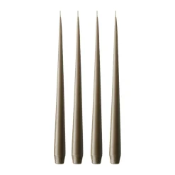 Ester & erik kaars 4-pack mat, Caviar 77, 42 cm< Kaarsen