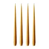 Ester & erik kaars 4-pack mat, mörk saffran, 42 cm< Kaarsen