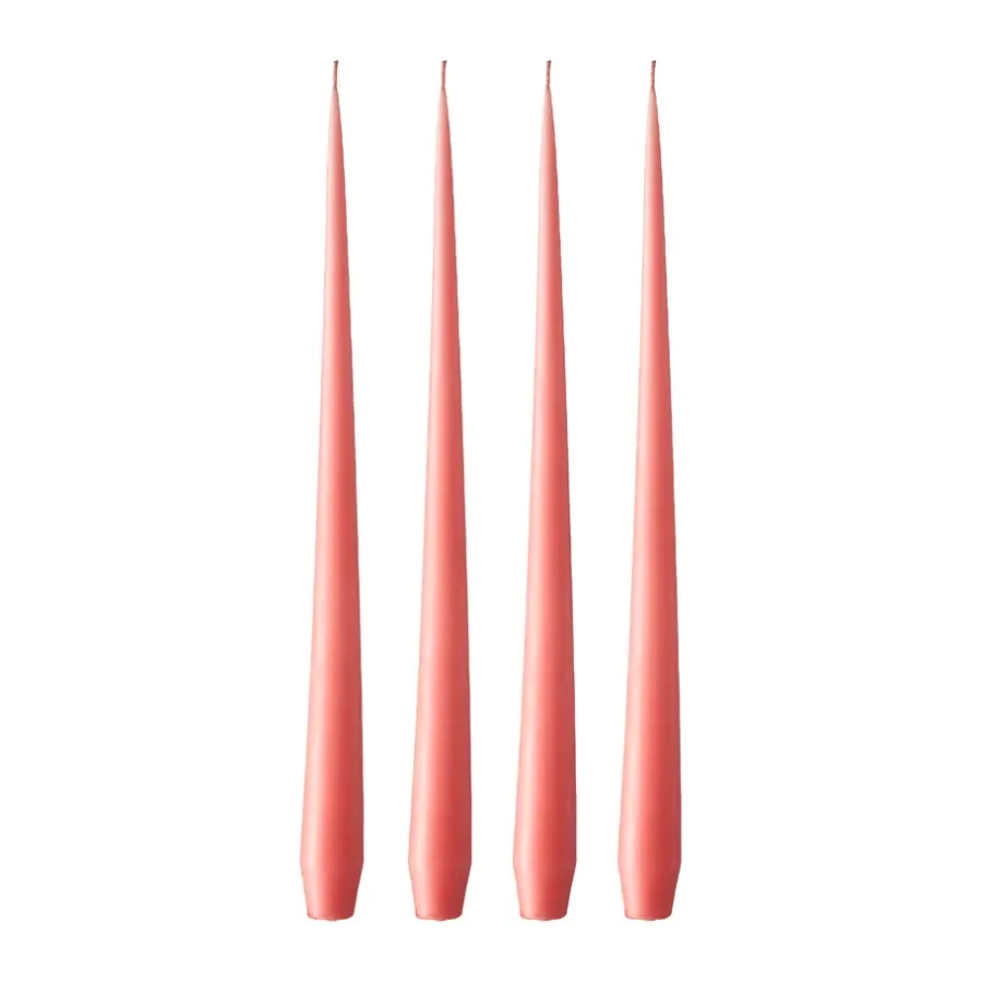 Ester & erik kaars 4-pack mat, Coral reef 26, 32 cm< Kaarsen