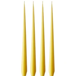 Ester & erik kaars 4-pack mat, Lemon drop 15, 42 cm< Kaarsen