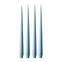 Ester & erik kaars 4-pack mat, Moon blue 37, 32 cm< Kaarsen