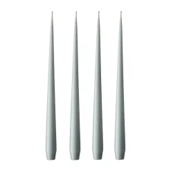 Ester & erik kaars 4-pack mat, concrete, 32 cm< Kaarsen