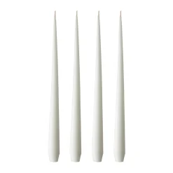 Ester & erik kaars 4-pack mat, pure white, 42 cm< Kaarsen