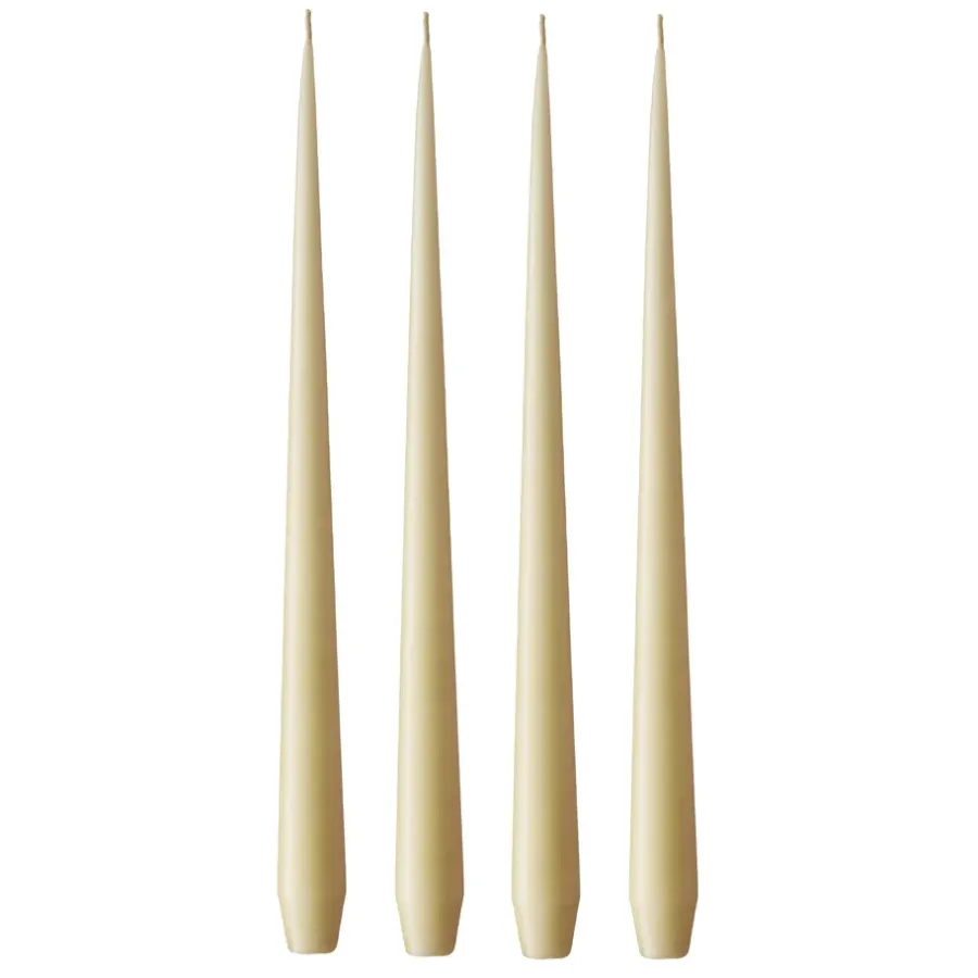 Ester & erik kaars 4-pack mat, Pale ginger 14, 32 cm< Kaarsen