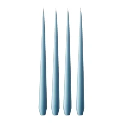 Ester & erik kaars 4-pack mat, Moon blue 37, 42 cm< Kaarsen