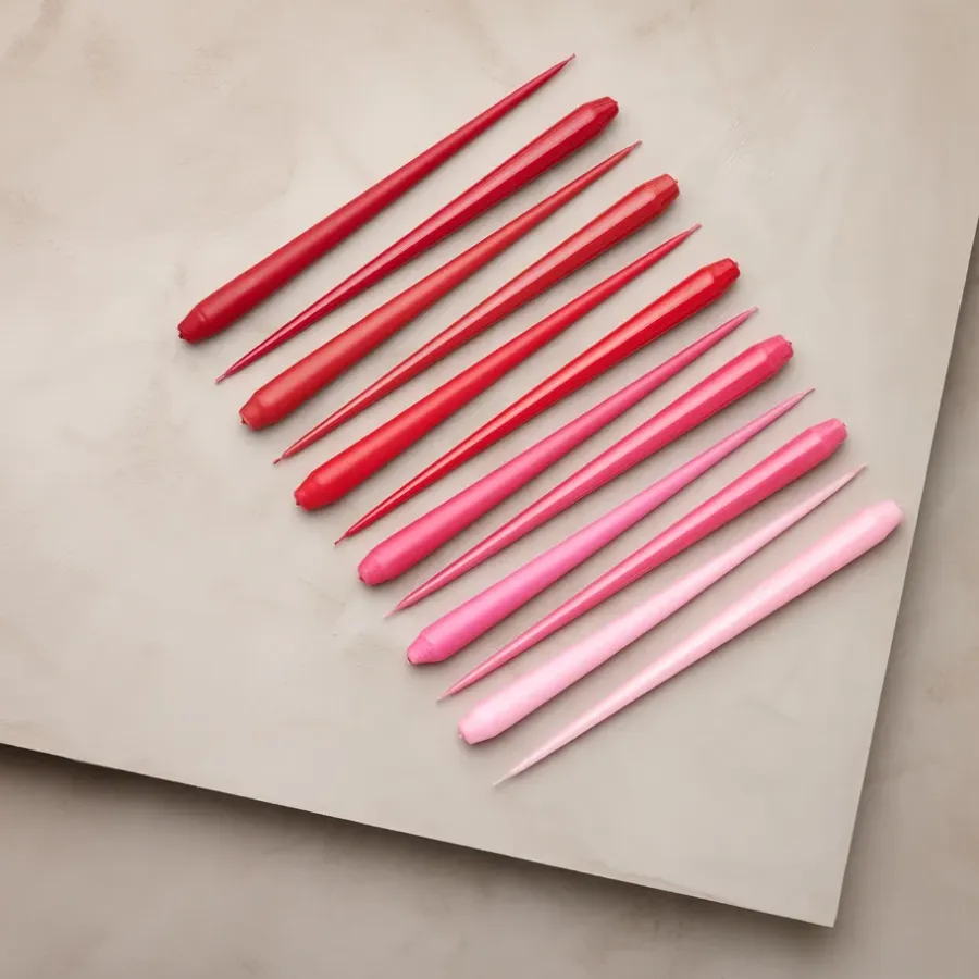 Ester & erik kaars 4-pack mat, winter berry, 32 cm< Kaarsen