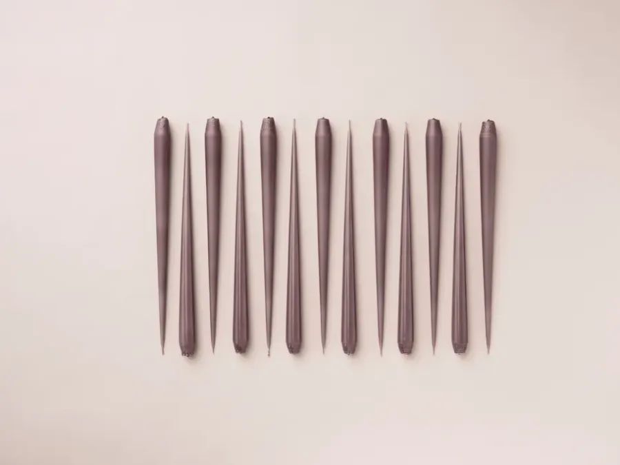 Ester & erik kaars 4-pack mat, Winter rose 84, 32 cm< Kaarsen