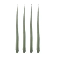 Ester & erik kaars 4-pack mat, green soil, 42 cm< Kaarsen
